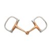 Tough1 Copper Mouth Dee Ring Snaffle 1 Tough1 Copper Mouth Dee Ring Snaffle