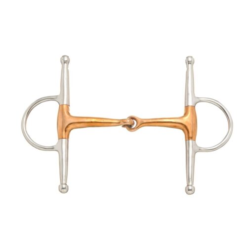 Tough1 Copper Mouth Full Cheek Snaffle