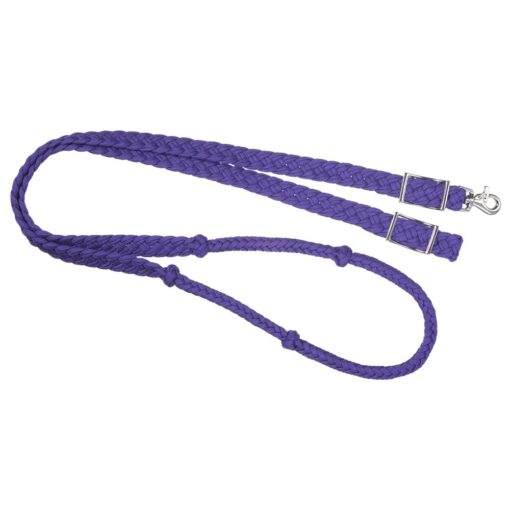 Tough1 Deluxe Knotted Cord Roping Reins