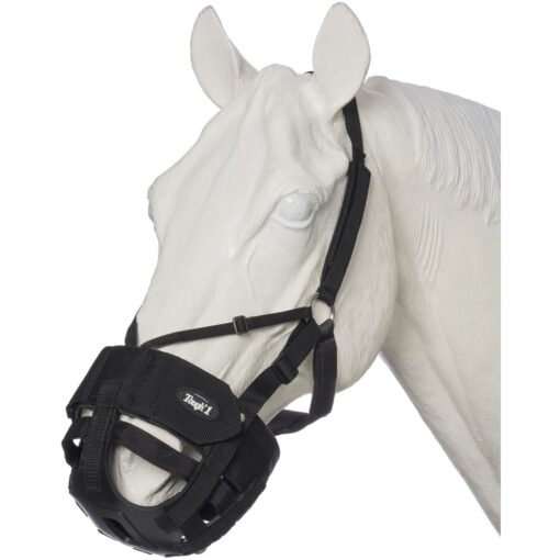 Tough1 Easy Breathe Adjustable V Nose Grazing Muzzle 1