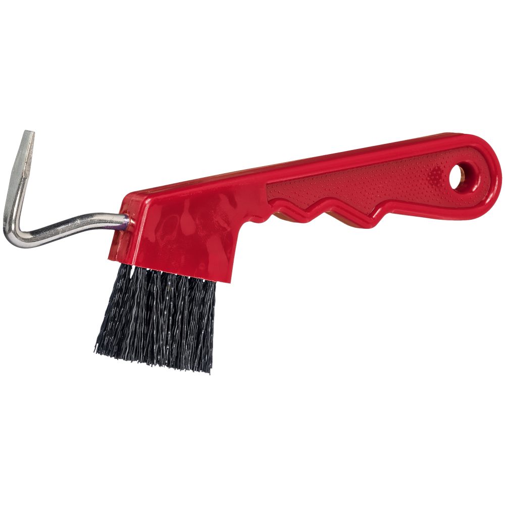 Tough1 Horse Head Hoof Pick/Brush Combination The Connected Rider San
