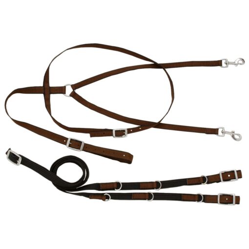 Tough1 German Martingale Rein Set - Nylon