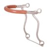 Tough1 Hackamore with Rubber Tubing 1 Tough1 Hackamore with Rubber Tubing