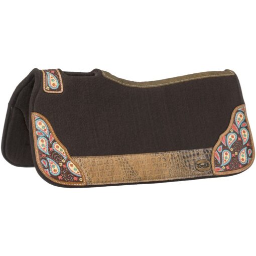 Tough1 Hand Painted Paisley Saddle Pad