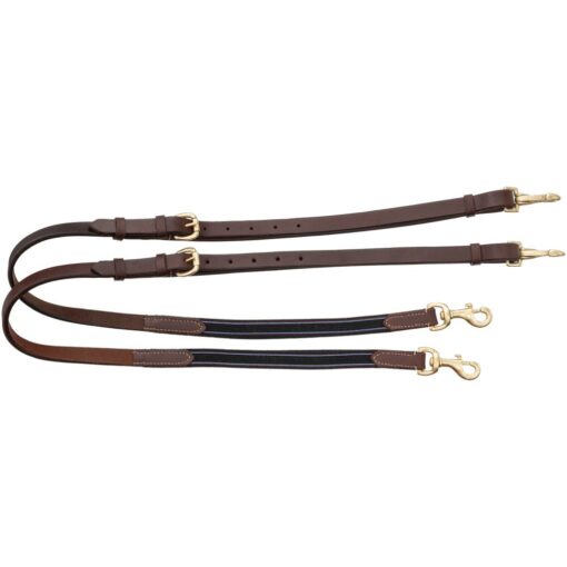 Tough1 Harness Leather Side Reins