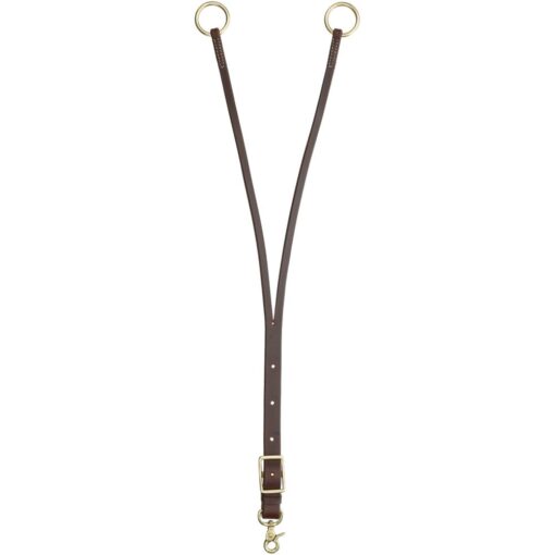 Tough1 Harness Leather Training Fork - Short