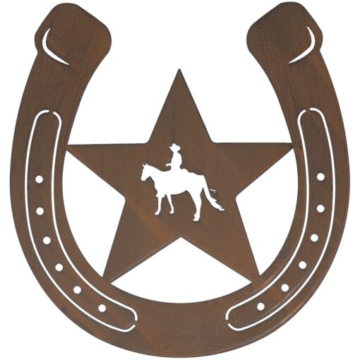 Tough1 Horseshoe/Star Wall Decor