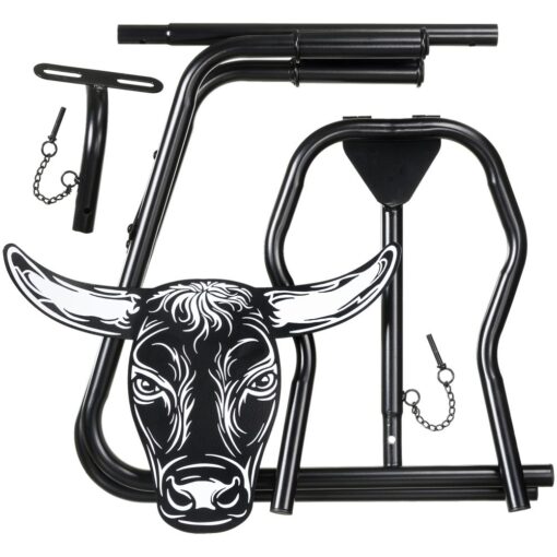 Tough1 Junior Collapsible Roping Dummy with Metal Steer Head 7 Tough1 Junior Collapsible Roping Dummy with Metal Steer Head 1