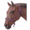 Tough1 Knotted Rope Halter with Twisted Crown 1 Tough1 Knotted Rope Halter with Twisted Crown