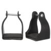 Tough1 Leather Covered Endurance Stirrups - Wide Neck 2 Tough1 Leather Covered Endurance Stirrups - Wide Neck