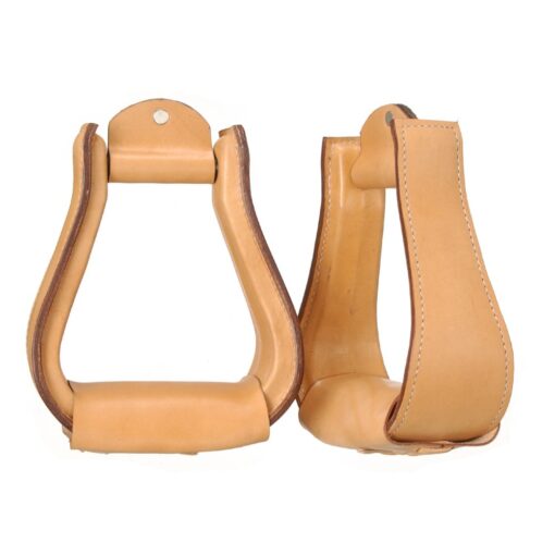 Tough1 Leather Covered Stirrups