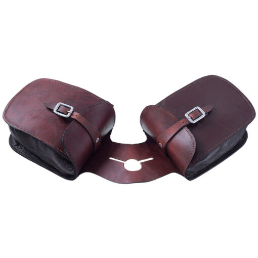 Tough1 Leather Pommel Bag