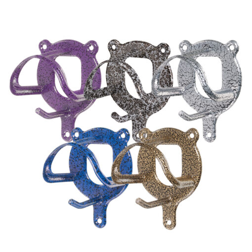 Tough1 Metal Bridle Holder in Hammered Finish - 6 Pack