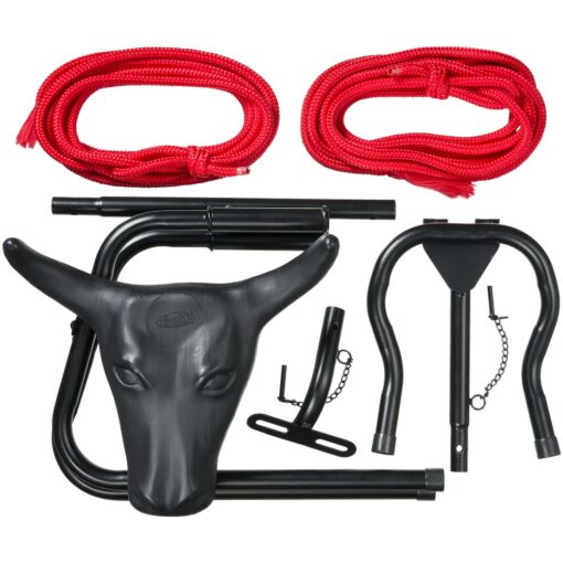 Tough1 Mini Roping Dummy with Plastic Steer Head 2