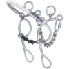 Tough1 Miniature Combination Rope Nose Hackamore with Twisted Dogbone Gag 1 Tough1 Miniature Combination Rope Nose Hackamore with Twisted Dogbone Gag