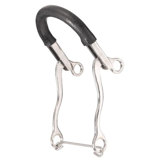 Tough1 Miniature Hackamore with Rubber Tubing