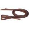 Tough1 Miniature Harness Leather Split Reins with Waterloop Tie Ends