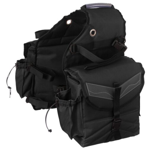 Tough1 Multi-Pocket Insulated Saddle Bag