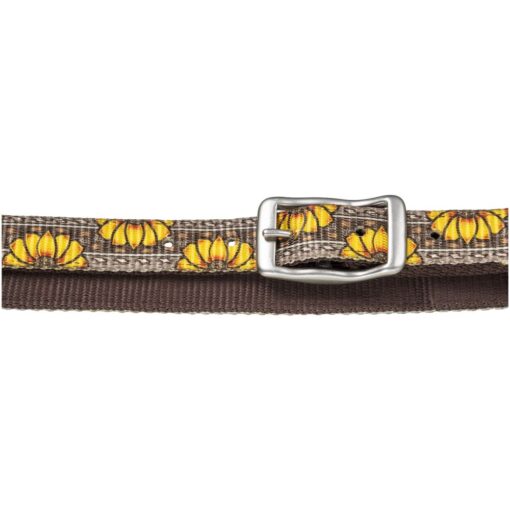 Tough1 Nylon Halter with Sunflower Overlay 1