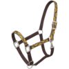 Tough1 Nylon Halter with Sunflower Overlay