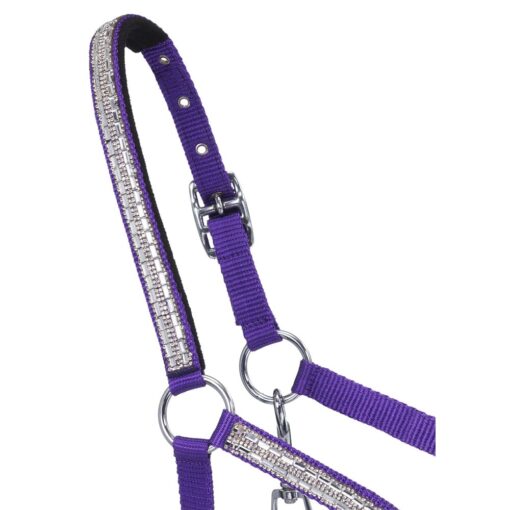 Tough1 Nylon Miniature Halter with Crystals 1