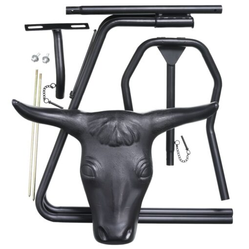 Tough1 Original Collapsible Roping Dummy with Plastic Steer Head 1