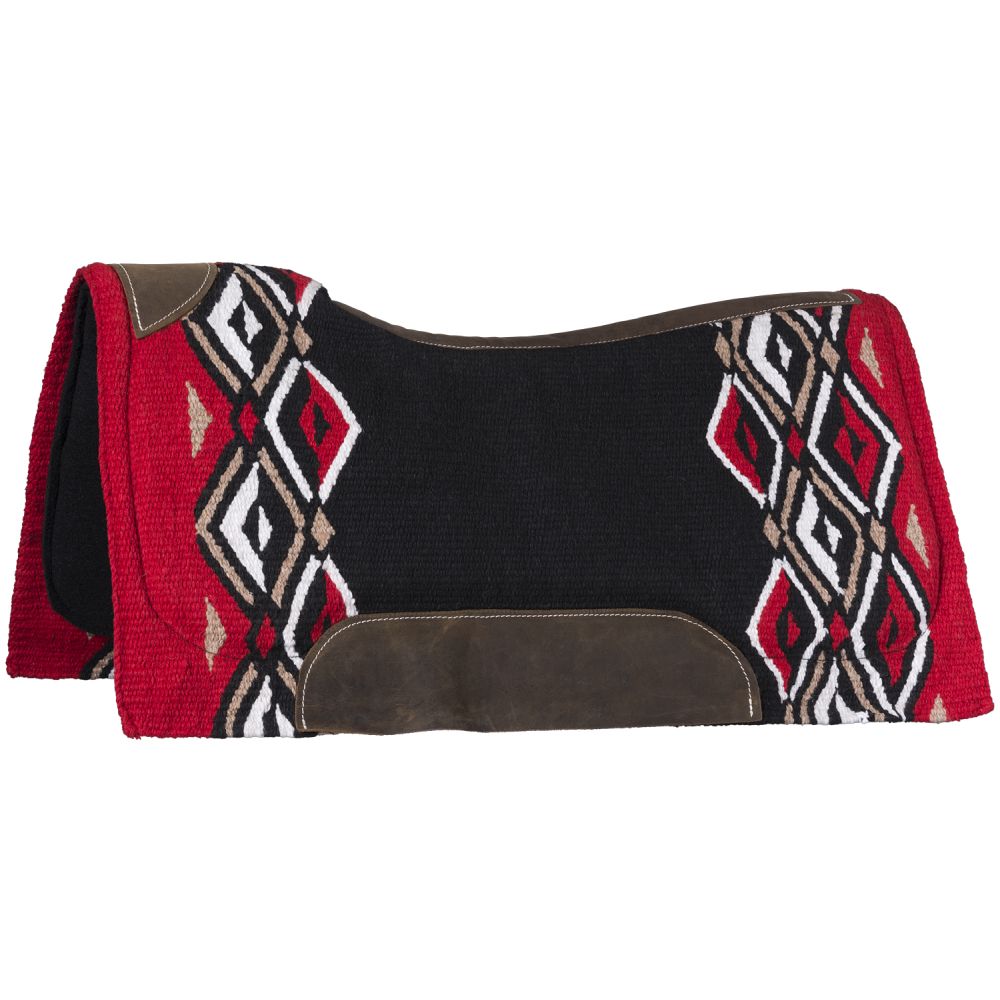 Tough-1 Cactus Print Felt Saddle Pad - 28 X 28: Chicks Discount Saddlery