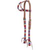 Tough1 Serape Double Ear Hybrid Headstall