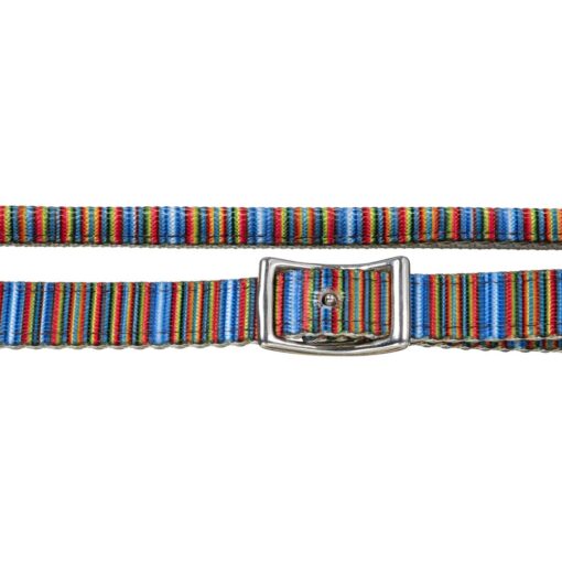 Tough1 Serape Narrow Stripe Nylon Rolled Reins 1