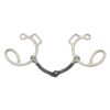 Tough1 Six Cheek Sweet Iron Snaffle - 5 1/2"