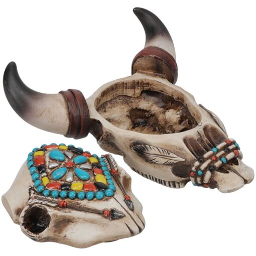 Tough1 Skull and Arrows Trinket Box 2