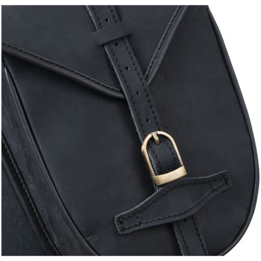 Tough1 Soft Leather Horn Bag 1