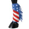 Tough1 Stars and Stripes Sport Boot Covers with Fringe 2 Tough1 Stars and Stripes Sport Boot Covers with Fringe