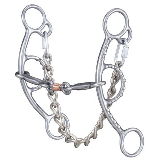 Tough1 Sweet Iron 3-Piece Short Shank Gag Snaffle