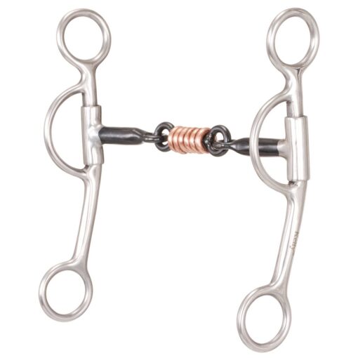 Tough1 Sweet Iron 3-Piece Snaffle with Copper