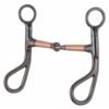 Tough1 Teardrop Copper Wrapped Snaffle 2 Tough1 Teardrop Copper Wrapped Snaffle