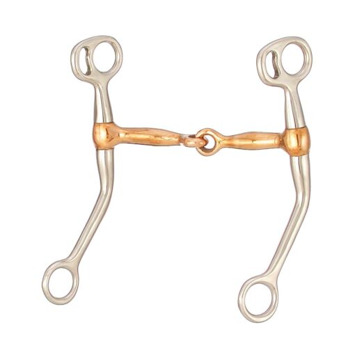 Tough1 Training Snaffle with Copper Mouth