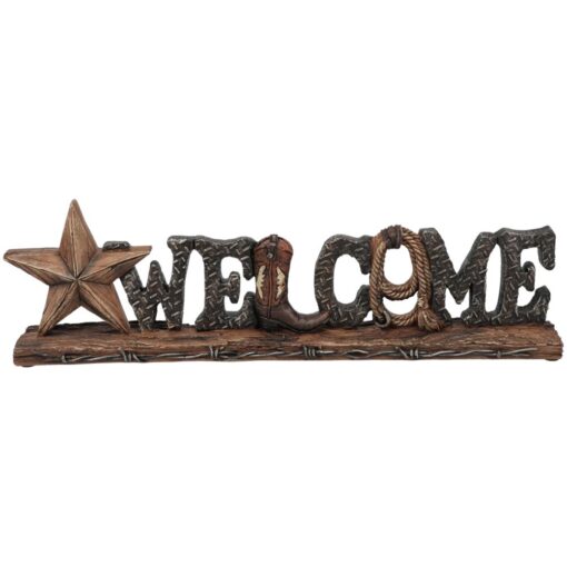 Tough1 Western Welcome Tabletop Décor