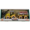 Toy Tractor & Wagon Set