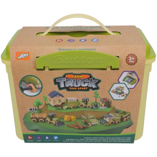 Toy Truck & Stable Set