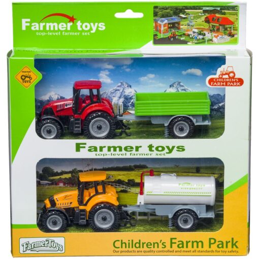 Tractor with Implements 2 Pack 2