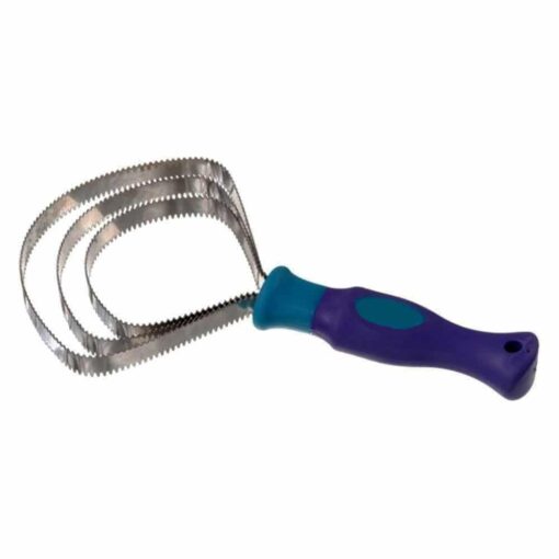 Triple Blade Curry with Grip Handle Purple-Teal