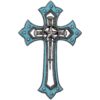 Turquoise Star Cross Wall Décor 1 Turquoise Star Cross Wall Décor