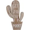 Wood Cactus Sign 1 Wood Cactus Sign