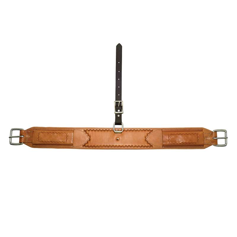 3-1/4” x 33-1/2” Golden Leather Flank Cinch 3 Cowboy Tack 3-1/4” x 33-1/2” Golden Leather Flank Cinch