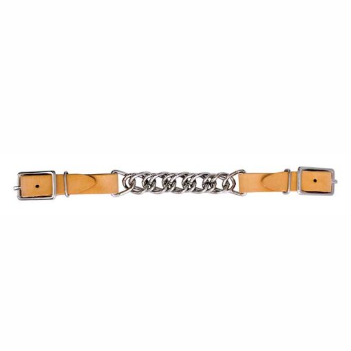 Cowboy Tack 4-1/2" Nickel Plated Curb Chain