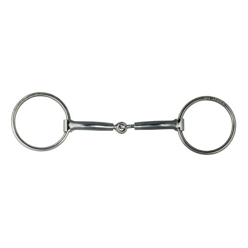 Cowboy Tack Bernard Fonck O-Ring Pinchelss Snaffle Bit - 12mm