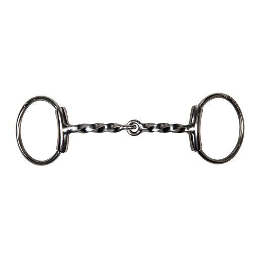 Cowboy Tack Bernard Fonck O-Ring Slow Twisted Snaffle Bit - 10mm
