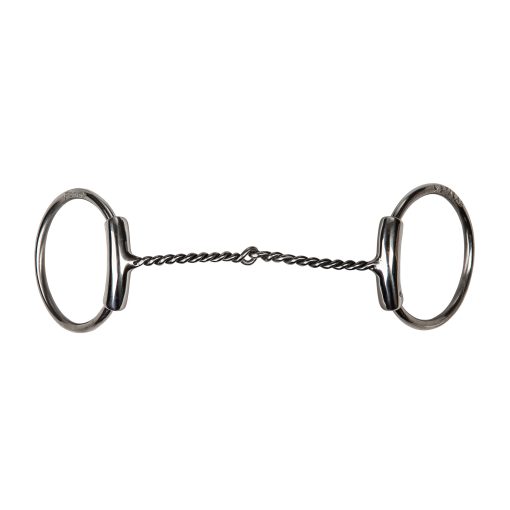 Cowboy Tack Bernard Fonck O-Ring Twisted Snaffle Bit - 8mm