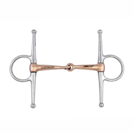 Cowboy Tack Copper Full Cheek Bit